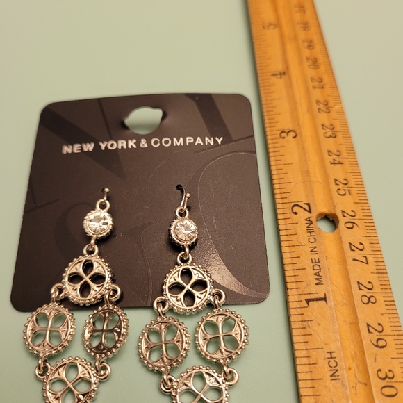 NY & Co chandelier earrings - Picture 2 of 3